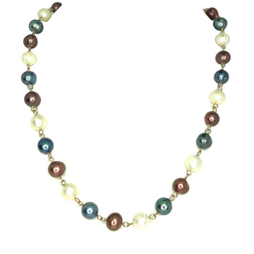 LONGER Link Necklace - Cream / Chocolate / Charcoal