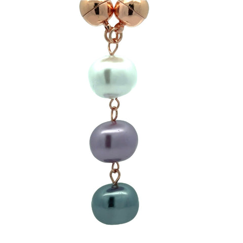 Hanging Pendant - Shell pearl - cream / lilac / grey