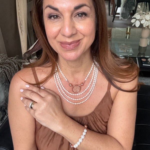 10 Way Necklace - Cream Pearl Seriously Romantic