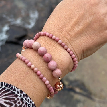 10 Way Necklace - Rhodochrosite Maria Nicola