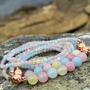 10 Way Necklace - Morganite Seriously Romantic