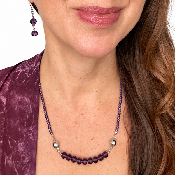 Connector - Grape Crystal Seriously Romantic
