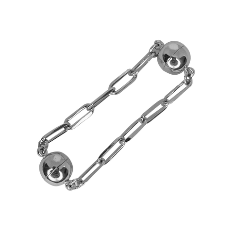 Mini Connectors - Paperclip - Silver