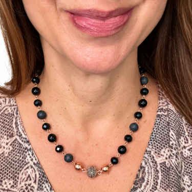 Pendant - Birthstone Pavé - Black Maria Nicola