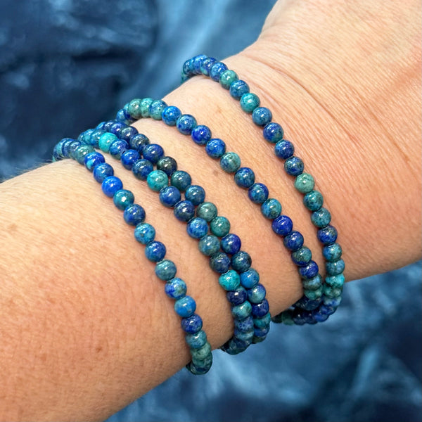 Long Strand Necklace - AZURITE