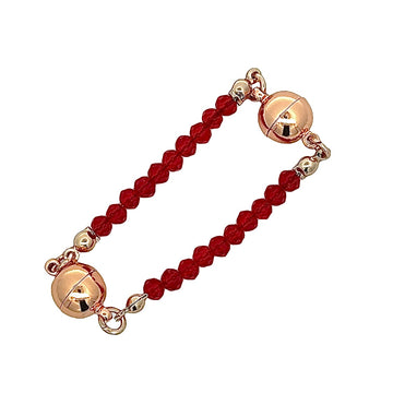 Mini Connectors - Translucent Red Crystal