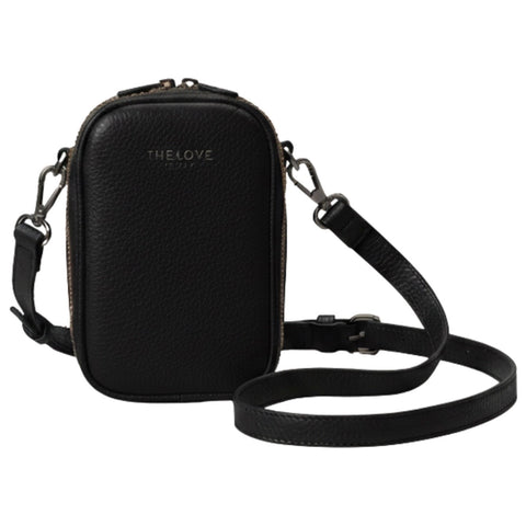 LEATHER CROSS BODY - HEAVILY DISCOUNTED!!! - BLACK
