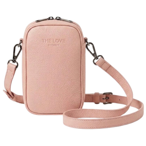 LEATHER CROSS BODY - HEAVILY DISCOUNTED!!! - SOFT PINK