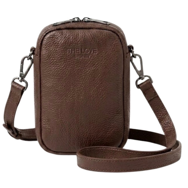 LEATHER CROSS BODY - HEAVILY DISCOUNTED!!! - BROWN 4 The Love