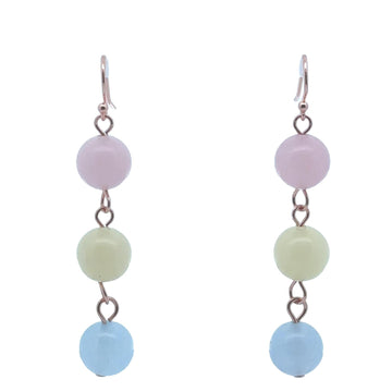 Long Earrings - Morganite