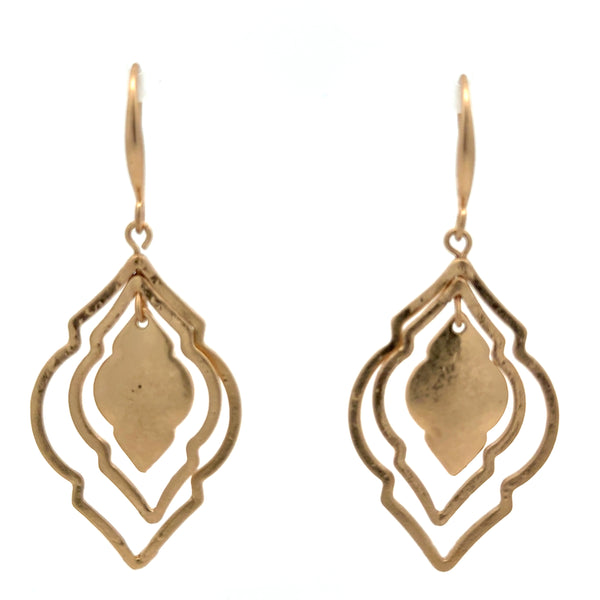 Earrings - Ornate Medallion Hook