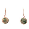 Earrings  - Pave - Emerald - MAY BIRTHSTONE RYAN