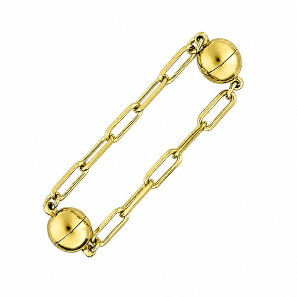 10 Way BUNDLE  - Paperclip - Yellow Gold (Includes 10 Way Necklace, Mini Connectors & Shimmer Paperclip Pendant) Seriously Romantic