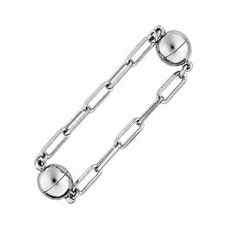 Mini Connectors - Paperclip - Silver