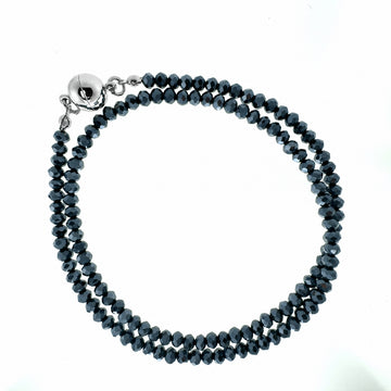 Medium Strand Necklace - Midnight Crystal