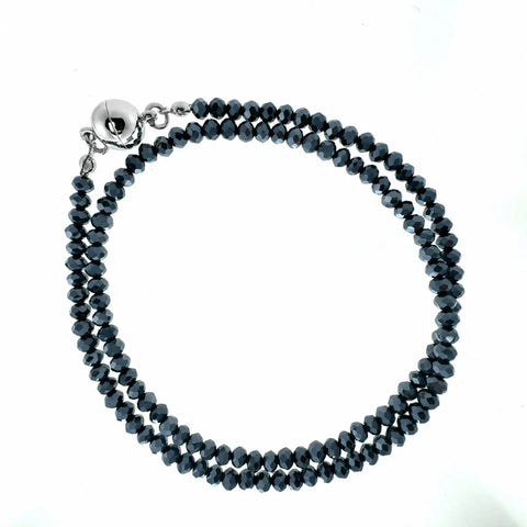 Medium Strand Necklace - Midnight Crystal