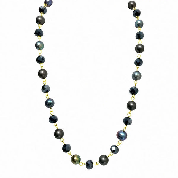 LONGER Link Necklace - Midnight Seriously Romantic