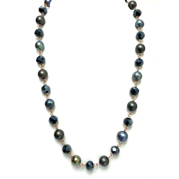 LONGER Link Necklace - Midnight Seriously Romantic