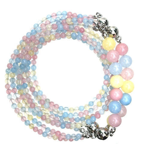 10 Way Necklace - Morganite