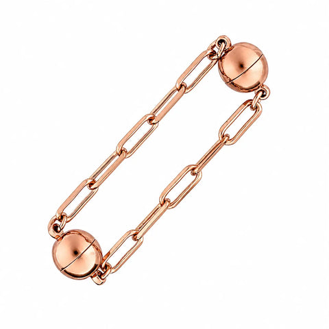Mini Connectors - Paperclip - Rose Gold