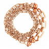 10 Way Necklace - Paperclip - Rose Gold Seriously Romantic