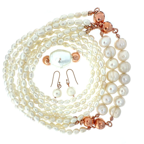 Cream Freshwater Pearl BEGINNER BUNDLE