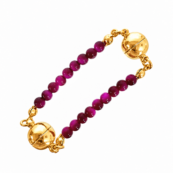 Mini Connectors - MAGENTA Tiger Eye RYAN