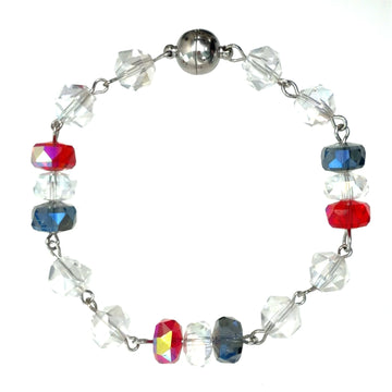 Limited Edition - Bracelet Link - Red White and Blue Maria Nicola
