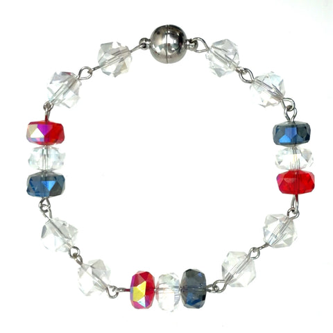 Limited Edition - BRACELET LINK - Red White and Blue