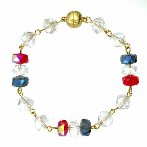 Limited Edition - BRACELET LINK - Red White and Blue
