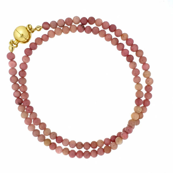 Medium Strand Necklace - Rhodochrosite Maria Nicola