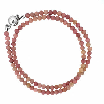 Medium Strand Necklace - Rhodochrosite Maria Nicola