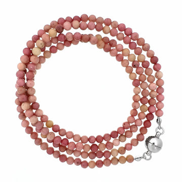Long Strand Necklace - Rhodochrosite Maria Nicola