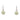 Short Earrings - Morganite - YELLOW Maria Nicola