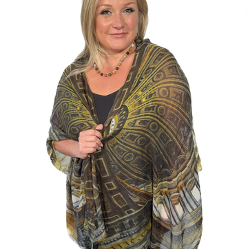 Scarf - FINE Wool - Cathedral - LAST CHANCE 20% OFF!