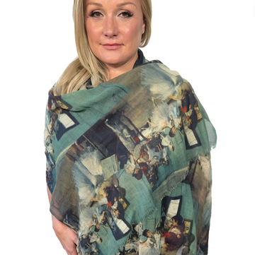 Scarf - Fine Wool - Degas