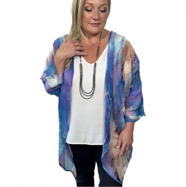Kimono - Long - Purple Rain Namaskar
