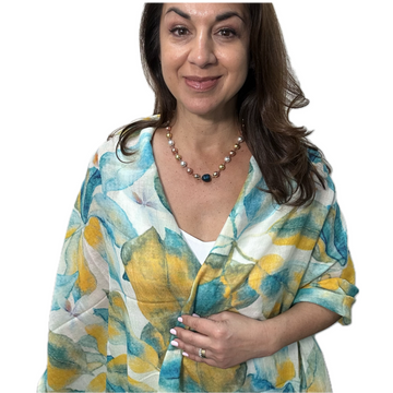 Scarf - Fine Wool - Aegean - ON SALE 20% OFF!