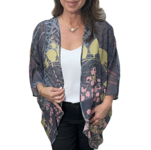 Kimono - Long - Autumn Night - ON SALE 20% OFF!