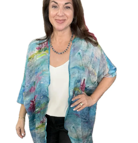 Kimono - Long - Mystic Blue