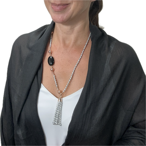 Bamboo Scarf - BLACK