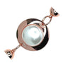 Pendant - Cream Pearl with Metal Surround Maria Nicola