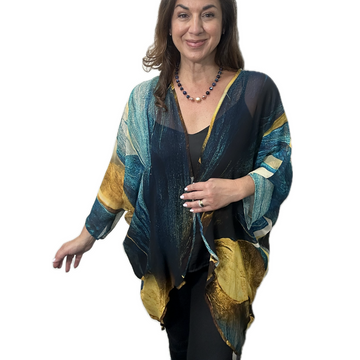 Kimono - Long - Gilded Leaves