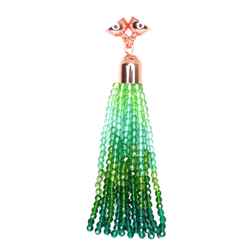 TASSEL PENDANT - OMBRE - GREEN