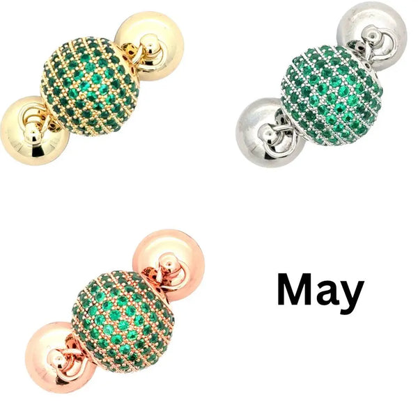 Pendant -  Birthstone Pavé - MAY Maria Nicola