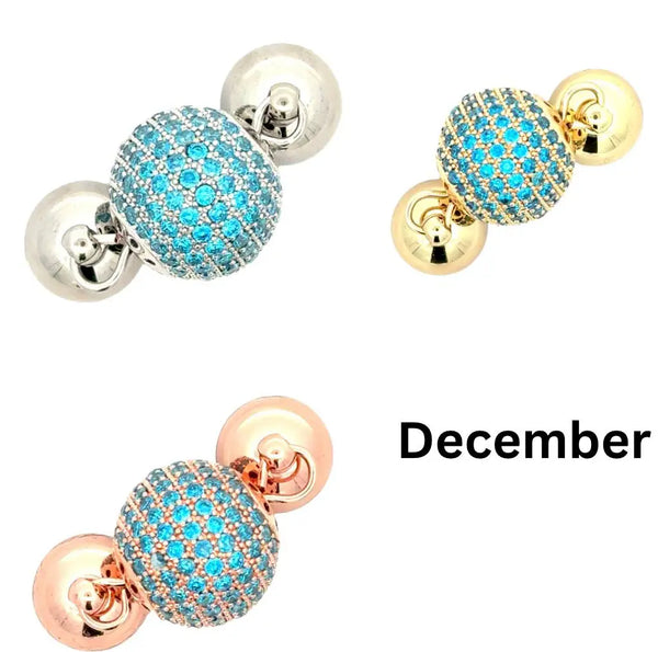 Pendant -  Birthstone Pavé -  DECEMBER Maria Nicola