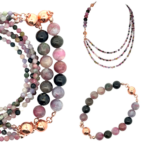 10 Way Necklace -  LIMITED EDITION - TOURMALINE