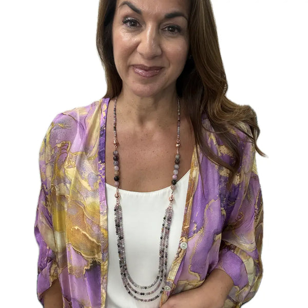 10 Way Necklace - Lepidolite Seriously Romantic