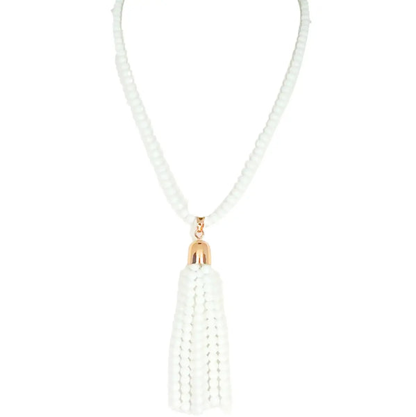 SET 1- 50% OFF!! PINK & CREAM PEONIES MODAL LONG KIMONO + WHITE FACETED AGATE TASSEL & MINI CONNECTORS + CREAM ROUND SHELL PEARL PENDANT FLASH SALE