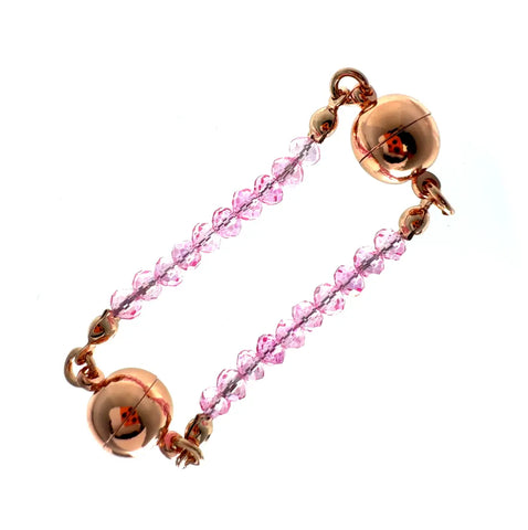 Mini Connectors - Candy Pink Crystal